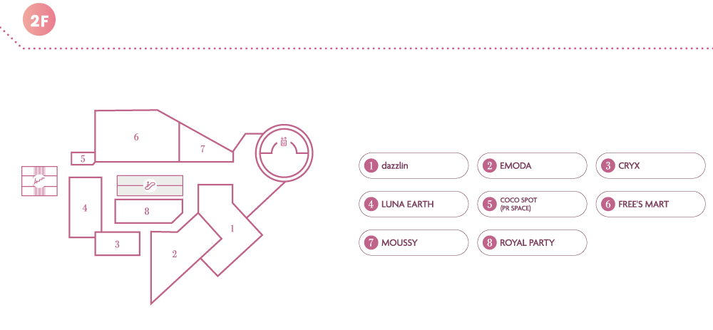 2Fフロアマップ