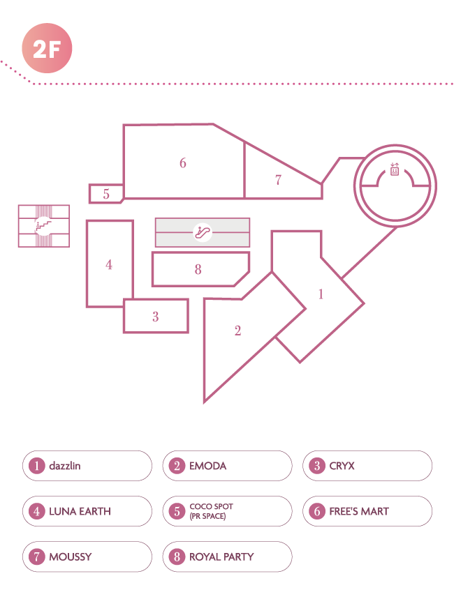 2Fフロアマップ