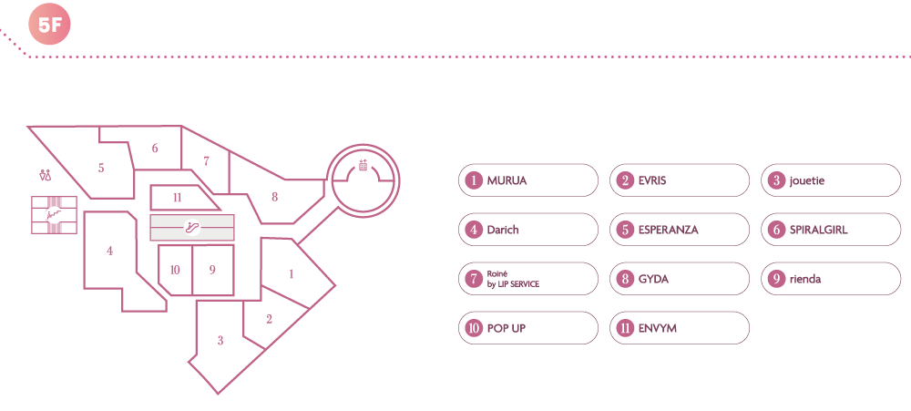 5Fフロアマップ